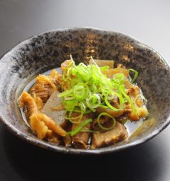 牛スジ土手煮